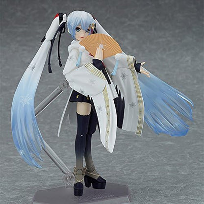 figma Snow Miku Crane Shrine Maiden ver. (SNOW MIKU 2018, Wonder Festival 2018 [Winter], etc. limited)