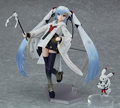figma Snow Miku Crane Shrine Maiden ver. (SNOW MIKU 2018, Wonder Festival 2018 [Winter], etc. limited)