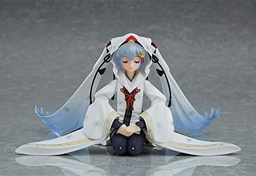 figma Snow Miku Crane Shrine Maiden ver. (SNOW MIKU 2018, Wonder Festival 2018 [Winter], etc. limited)