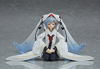 figma Snow Miku Crane Shrine Maiden ver. (SNOW MIKU 2018, Wonder Festival 2018 [Winter], etc. limited)