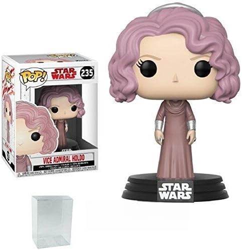 Funko Pop Star Wars: The Last Jedi - Vice Admiral Holdo Vinyl Figure (Bundled with Pop BOX PROTECTOR CASE)