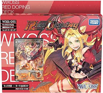 WIXOSS WXK-D01 TCG Pre-constructed Deck Red Doping