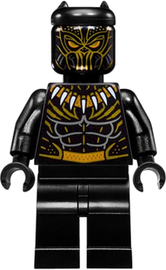 LEGO Marvel Super Heroes KILLMONGER Minifigure - Split from 76099 (Bagged)