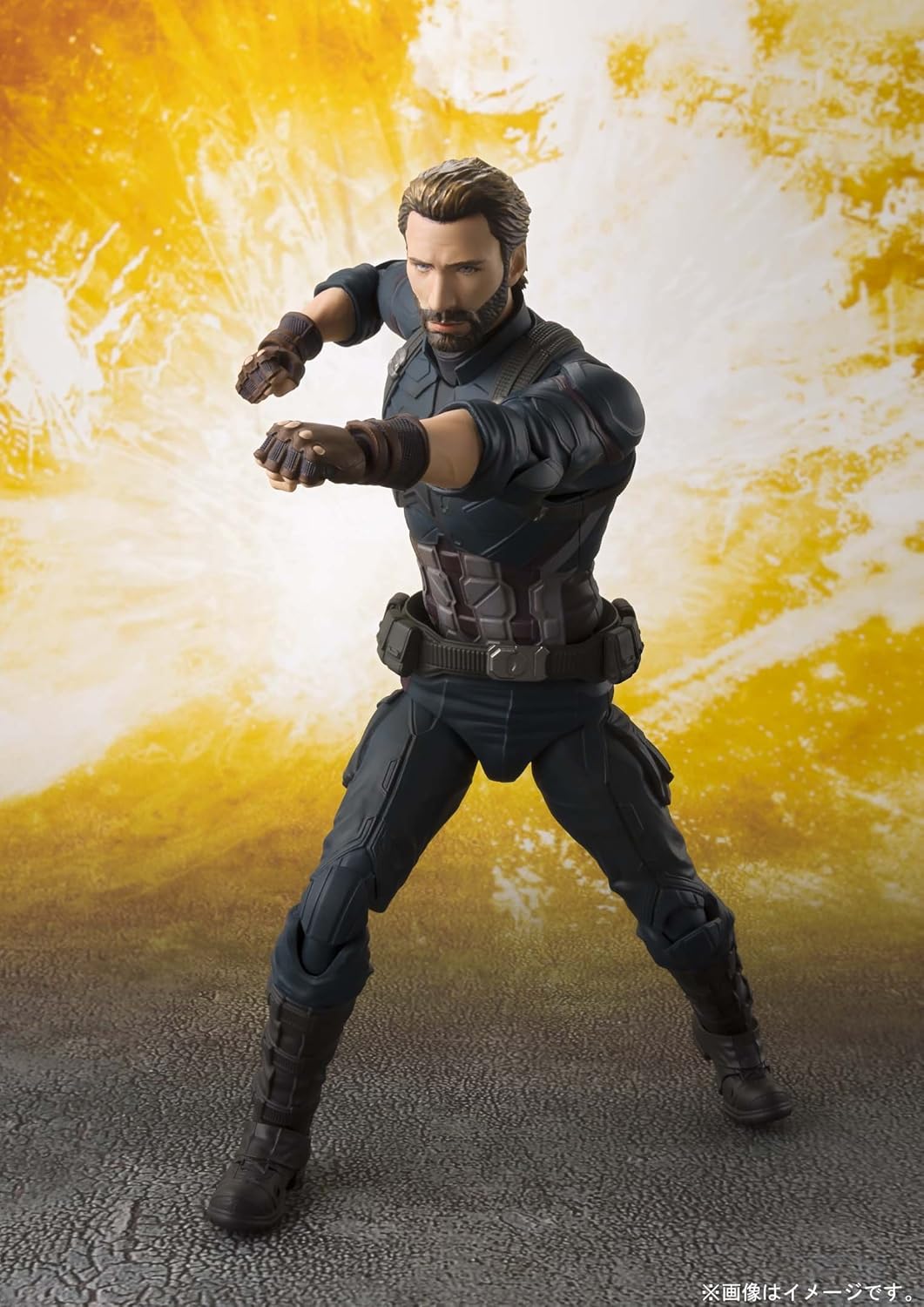 TAMASHII NATIONS S.H.Figuarts Avengers Captain America (Avengers/Infinity War) Approx. 155mm PVC/ABS painted movable figure