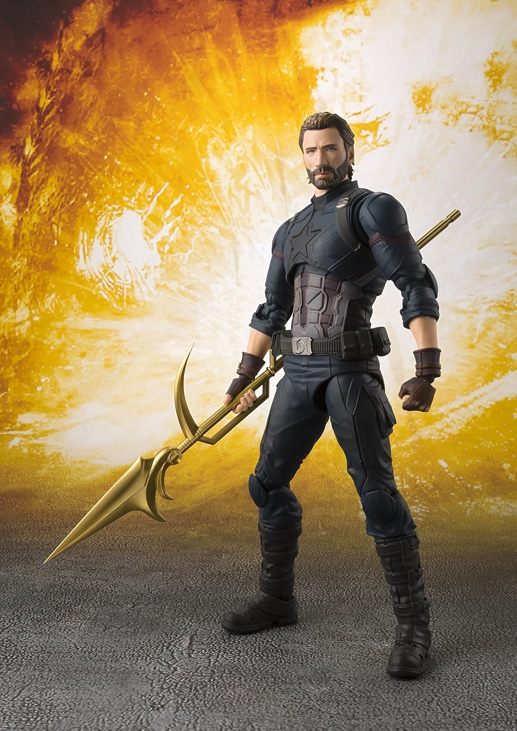 TAMASHII NATIONS S.H.Figuarts Avengers Captain America (Avengers/Infinity War) Approx. 155mm PVC/ABS painted movable figure