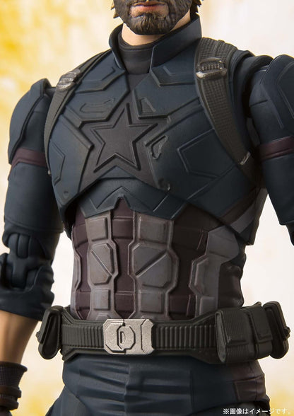 TAMASHII NATIONS S.H.Figuarts Avengers Captain America (Avengers/Infinity War) Approx. 155mm PVC/ABS painted movable figure