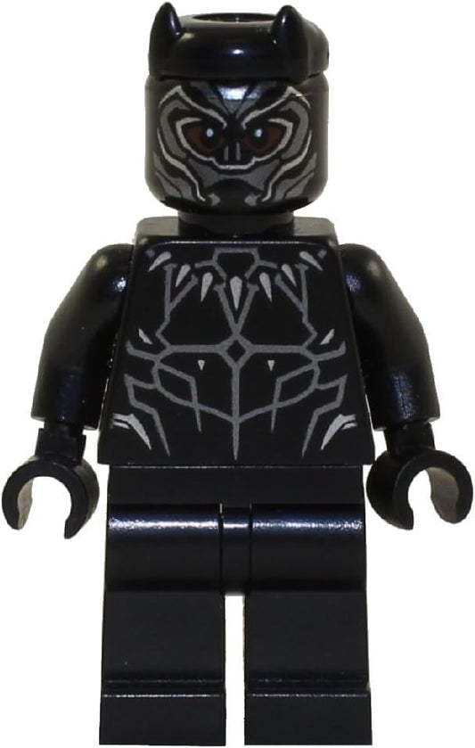 LEGO Marvel Super Heroes Black Panther Minifigure - Black Panther Classic Suit (76103)