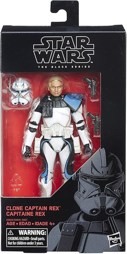 Star Wars Black Series 6inch Action Figure Captain Rex / Hasbro STAR WARS 2018 THE BLACK SERIES 6inch Action Figure CAPTAIN REX Latest Movie Hasbro Clone Trooper [Parallel Import]