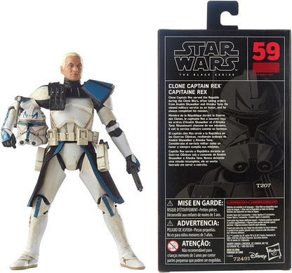 Star Wars Black Series 6inch Action Figure Captain Rex / Hasbro STAR WARS 2018 THE BLACK SERIES 6inch Action Figure CAPTAIN REX Latest Movie Hasbro Clone Trooper [Parallel Import]