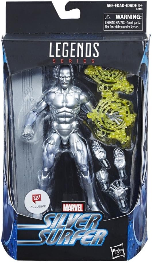 Hasbro Marvel Legends Walgreens Limited 6 Inch Action Figure Silver Surfer/Hasbro 2018 MARVEL LEGENDS WALGREEN EXCLUSIVE SILVER SURFER Fantastic Four FF [Parallel Import]