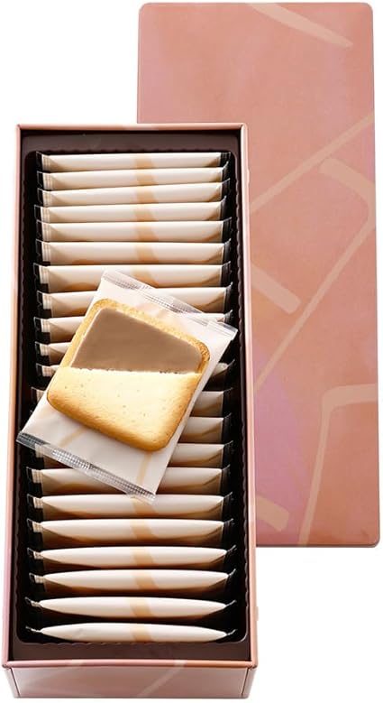 YOKUMOKU Sweets Sweets Gift Western Sweets Assortment Present Cigar Individually Wrapped Double Chocolate Lait 22 Pieces