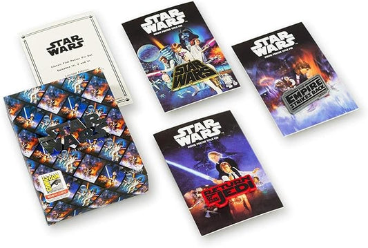 STAR WARS EPISODES 4-6 Movie Pin Poster Set of 3