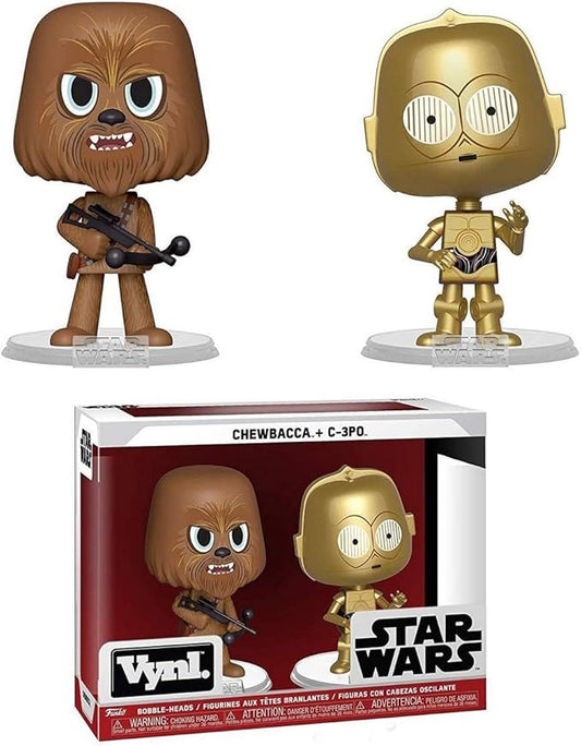 Vynl figures Star Wars Chewbacca & C-3PO