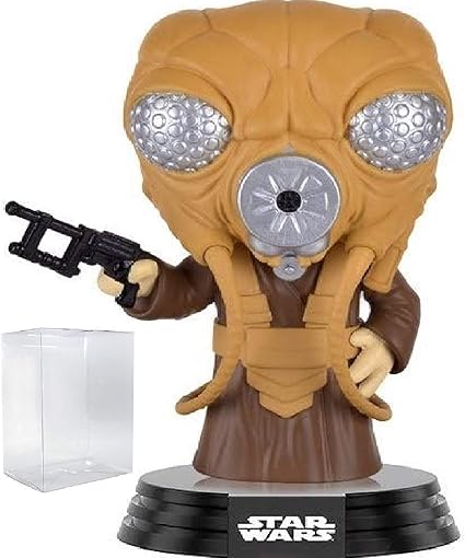 Funko POP! Star Wars: The Empire Strikes Back Zuckuss Vinyl Bobblehead Figure (Includes Pop Box Protector Case)