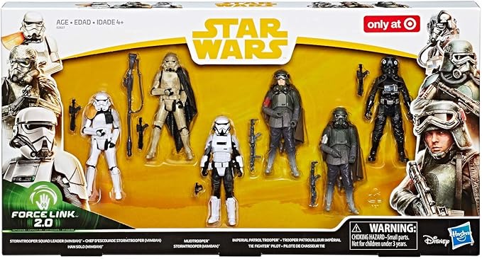Star Wars Force Link 2.0 3.75 inch Basic Figure 6-Pack [Parallel Import]