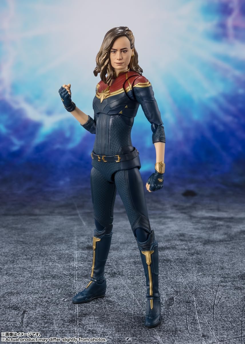TAMASHII NATIONS S.H.Figuarts Captain Marvel approximately 150mm PVC&ABS painted movable figure