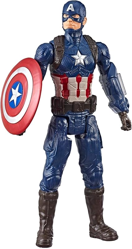 Avengers / Endgame Hasbro Titan Heroes 12inch Figure Captain America / AVENGERS : ENDGAME 2019 TITAN HERO SERIES 12inch Figure CAPTAIN AMERICA Movie Latest Marvel MCU Steve Rogers [Parallel Import]