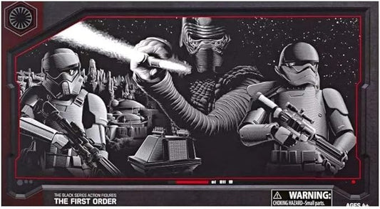 Hasbro Disneyland Star Wars Galaxy's Edge Black Series First Order 6" Figure 4 Pack Disney Park Exclusive