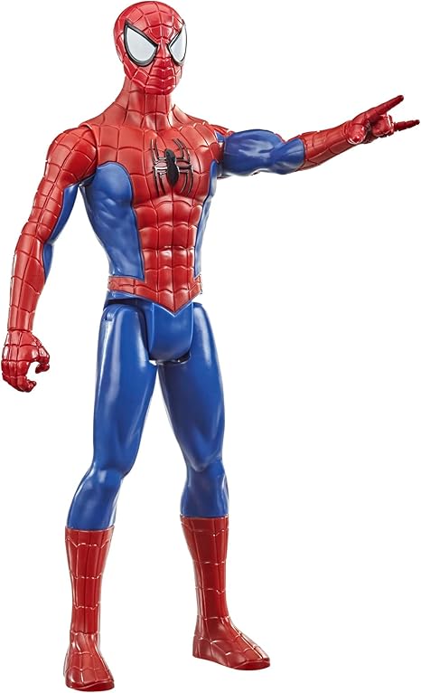 Hasbro Marvel Spider-Man Titan Hero Series Spider-Man Action Figure, 12 inch (30 cm) Size Superhero Action Figure, Ages 4 and up E7333 Genuine Product