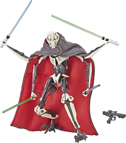 Star Wars Black Series 6inch Deluxe Action Figure General Grievous / Hasbro STAR WARS 2019 THE BLACK SERIES 6inch Deluxe Action Figure GENERAL GRIEVOUS Latest Movie Hasbro Not Released in Japan General Grievous EP3 [Parallel Import]
