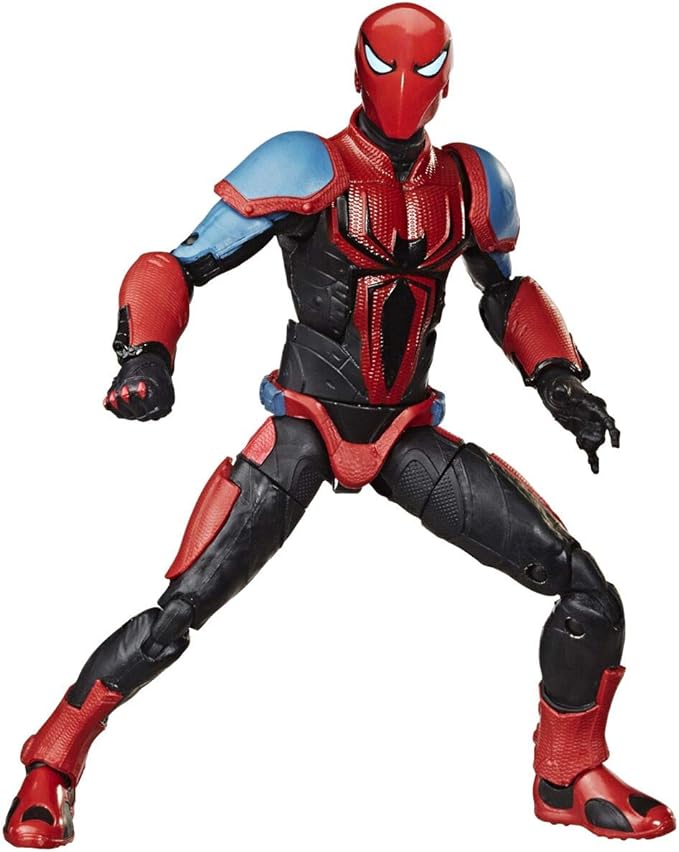 Spider-Man Hasbro Marvel Legends Series 6-Inch Collectible Action Figure Spider Armor Mk III Toy with Build-A-Figure Pieces & Accessories