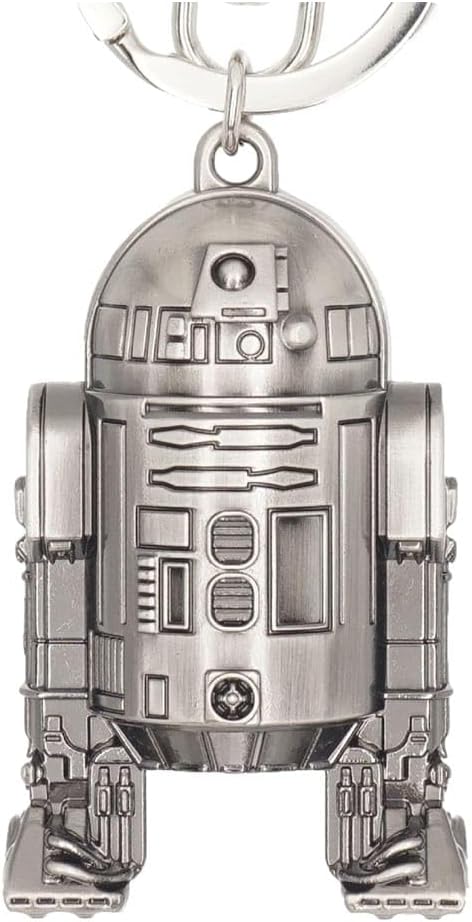 Star Wars R2-D2 Pewter Key Ring 5cm Pewter