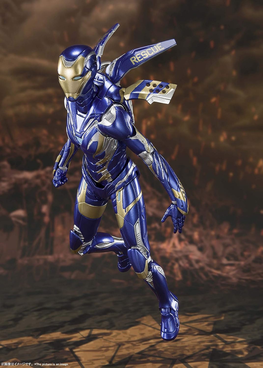 TAMASHII NATIONS S.H.Figuarts Avengers Rescue Armor (Avengers/Endgame) Approx. 150mm PVC&ABS painted movable figure