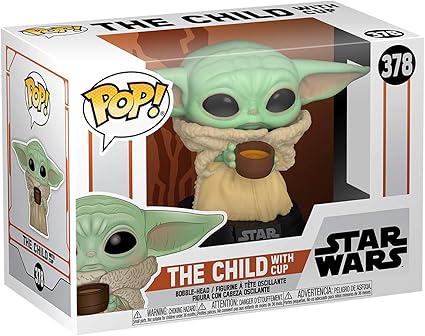FUNKO POP! STAR WARS MANDALORIAN: The Child w/ Cup