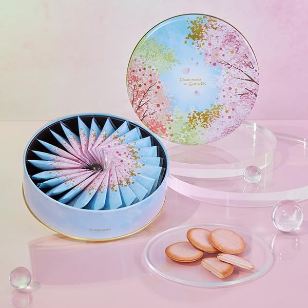 YOKUMOKU Sweets Sweets Gift Western Sweets Assortment Present Cigar Individually Wrapped Double Chocolat Au Sakura 24 Pieces