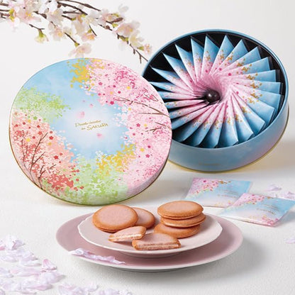 YOKUMOKU Sweets Sweets Gift Western Sweets Assortment Present Cigar Individually Wrapped Double Chocolat Au Sakura 24 Pieces