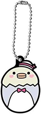 Sanrio Characters Yoshi Stamp Capsule Rubber Mascot [4. Tuxedo Sam Hiyoko] (single item)