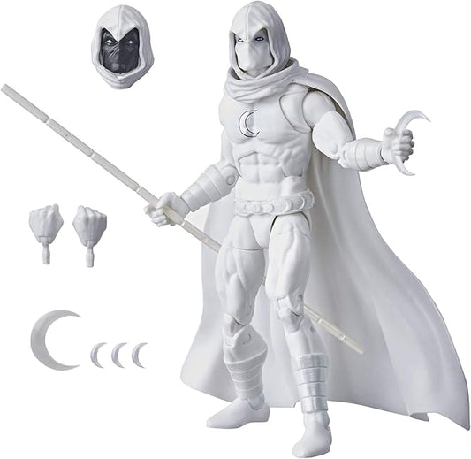 Hasbro Marvel Legends Series 6" Collectible Moon Knight Action Figure Toy Ages 4+
