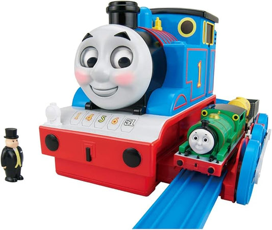 Plarail Thomas Kao is moving! Chatting with friends Big Thomas