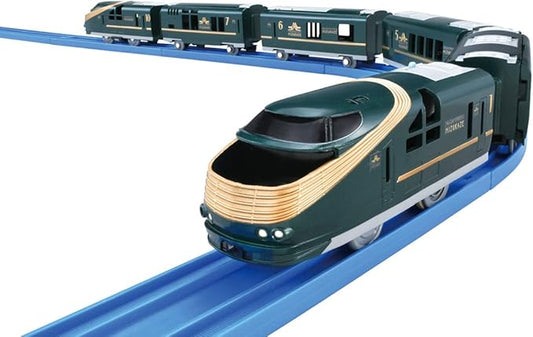 TAKARA TOMY "Plarail Cruise Train DX Series TWILIGHT EXPRESS Mizukaze" Train Train Toy 3 years old and above Toy Safety Standards Passed ST Mark Certification PLARAIL