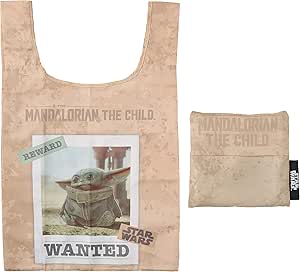 Marushin Eco Bag STAR WARS Star Wars Mandalorian The Child Made of recycled polyester h63.5 x w40 x d20cm (when stored: 12 x 12cm)/66g2535030500