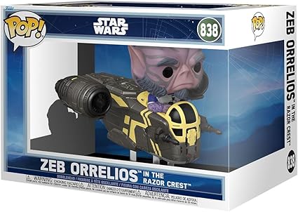 Pop! Rides Deluxe Star Wars Star Wars Zeb Orrelios (Razor Crest)