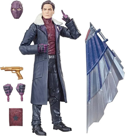 Hasbro MARVEL Marvel Legends Series Falcon & Winter Soldier Baron Zemo 6-inch Action Figure F0323 Genuine Build-A-Figure Parts Included