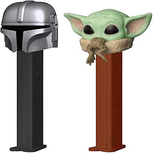 FUNKO POP! PEZ: Star Wars - The Mandalorian & The Child 2PK