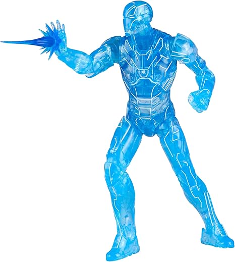 Hasbro MARVEL Marvel Legend Series Iron Man Comics Hologram Iron Man 6 Inch Action Figure F0358 Genuine Build-A-Figure Parts Included