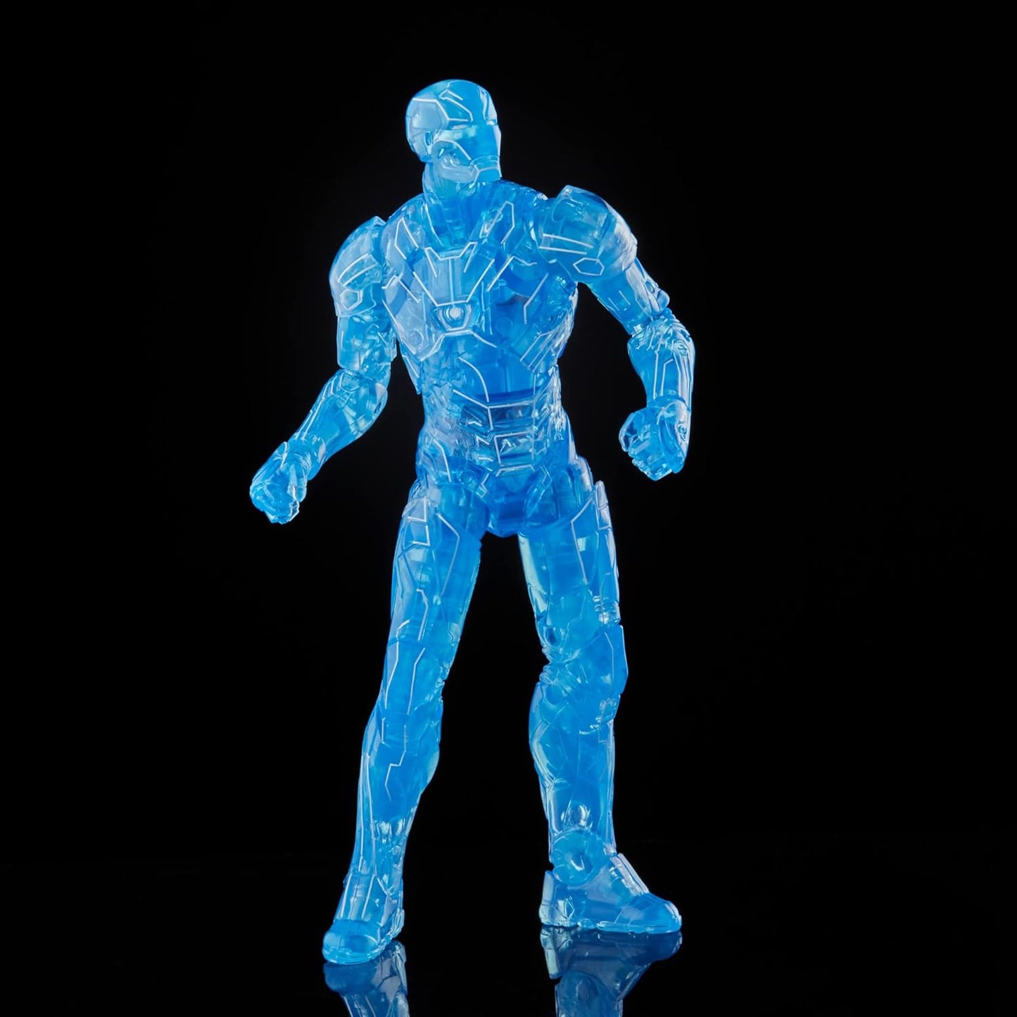 Hasbro MARVEL Marvel Legend Series Iron Man Comics Hologram Iron Man 6 Inch Action Figure F0358 Genuine Build-A-Figure Parts Included
