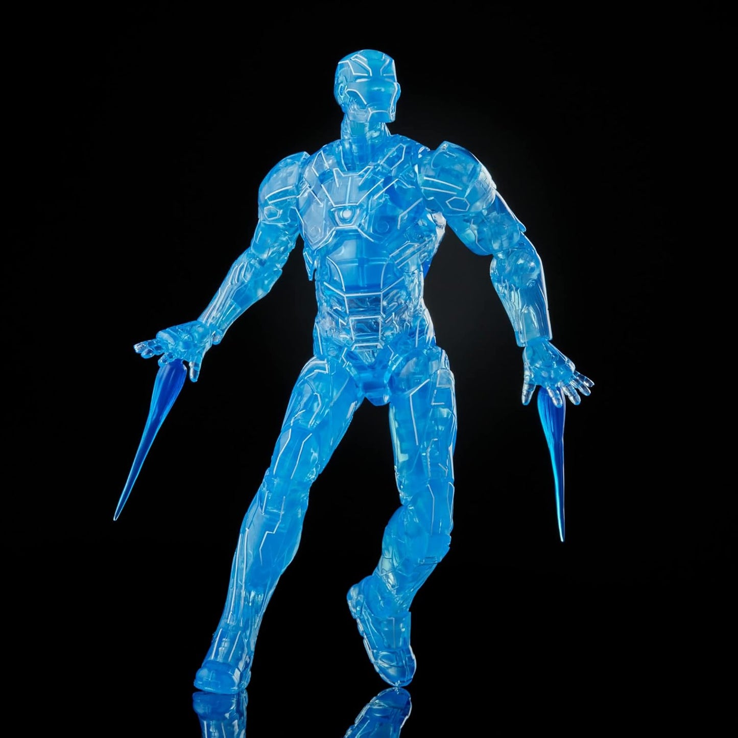 Hasbro MARVEL Marvel Legend Series Iron Man Comics Hologram Iron Man 6 Inch Action Figure F0358 Genuine Build-A-Figure Parts Included
