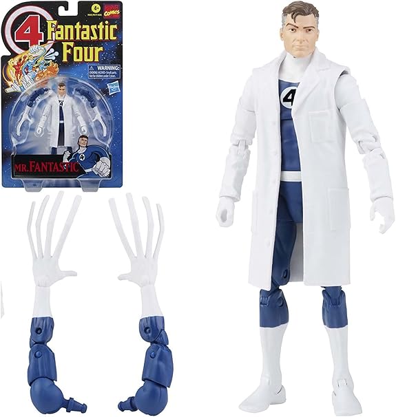 Hasbro - Figurine Marvel Legends - Fantastic 4 Mr Fantastic 15cm - 5010993842520