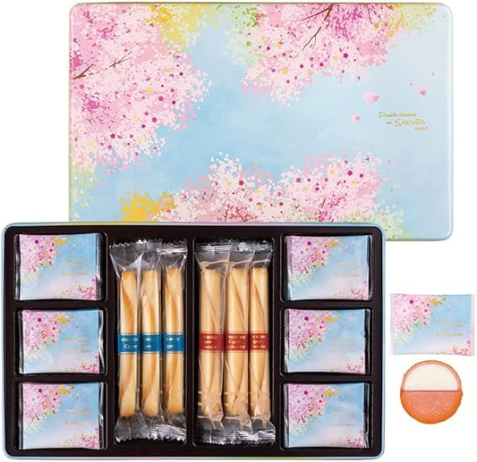YOKUMOKU Sweets Sweets Gift Western Sweets Assortment Present Cigar Individually Wrapped Double Chocolat Au Sakura Assorti 3 types 36 pieces