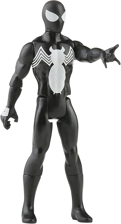 Hasbro Marvel Legends Series 3.75" Retro 375 Collection Symbiote Spider-Man Action Figure Toy
