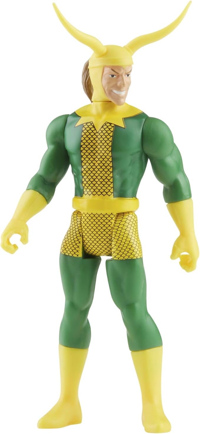 Marvel Hasbro Legends Series 3.75" Retro 375 Collection Loki Action Figure Toy