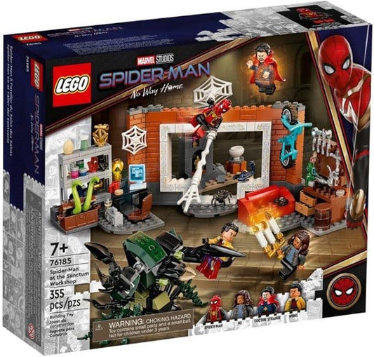 LEGO Super Heroes Spider-Man Sanctum Invasion 76185 Toy Block Present Superhero American Comic Boys Ages 7 and Up