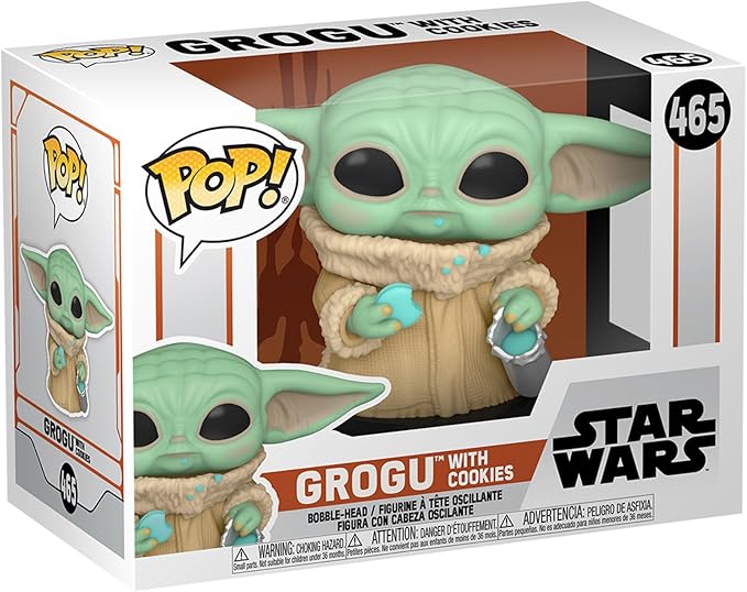 FUNKO POP! STAR WARS: Mandalorian- The Child w/ Cookie