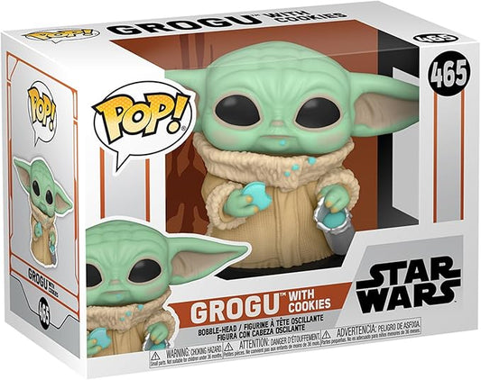 FUNKO POP! STAR WARS: Mandalorian- The Child w/ Cookie