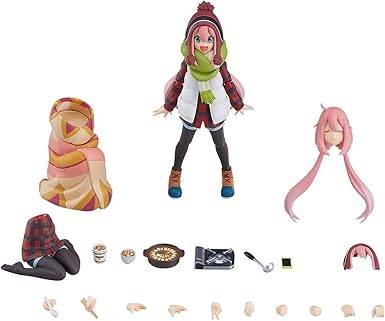 figma Yurucamp△ Nadeshiko Kakamigahara DX edition non-scale ABS&PVC painted movable figure