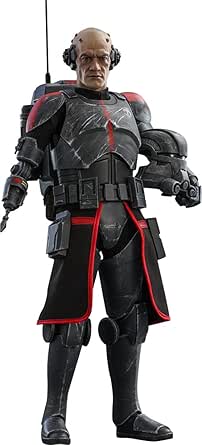 TV Masterpiece Star Wars: The Bad Batch Echo 1/6 Scale Figure Black